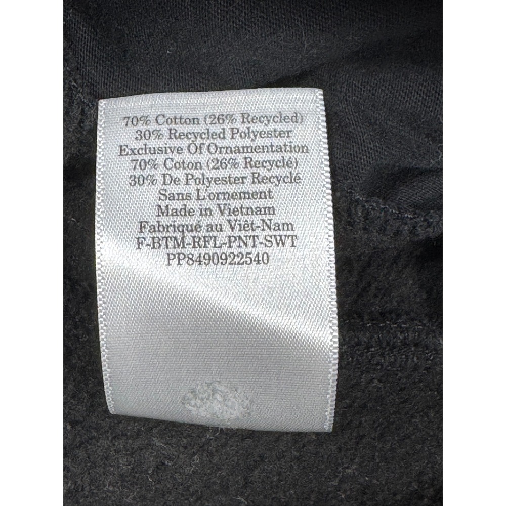 Everlane The Track Jogger Sweatpants Women's Small Black Organic Cotton Cozy - Picture 8 of 8